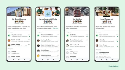 WhatsApp Topluluklar ile ortak grupları bir araya getirecek