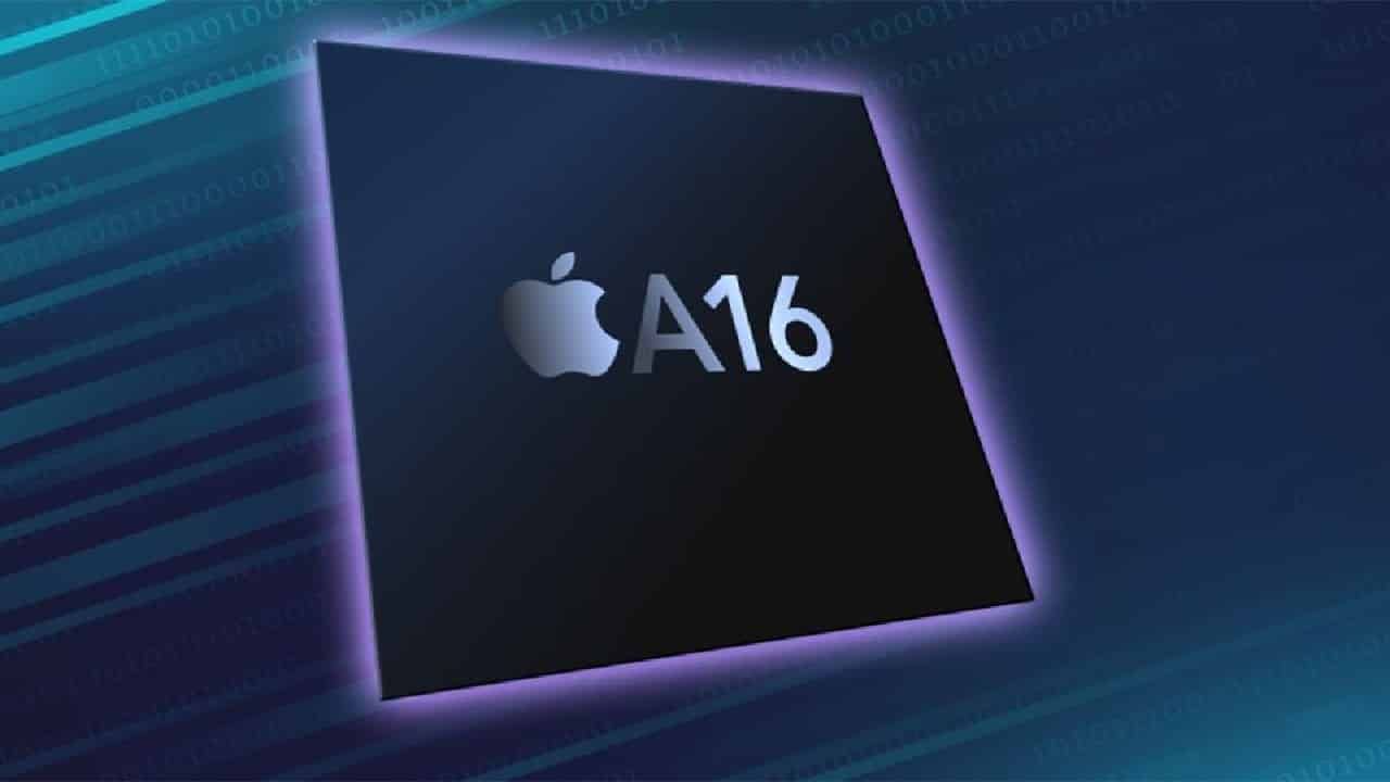 apple a16 bionic