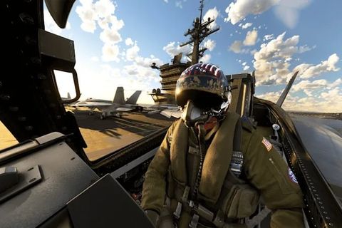 flight simulator top gun