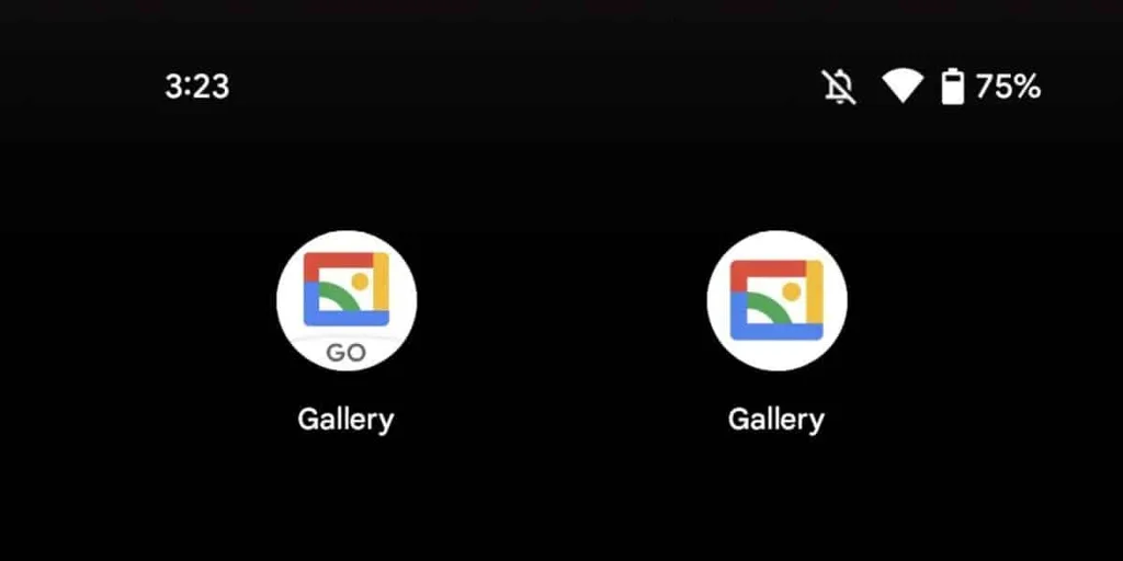 Google Gallery Go uygulamasının adı değişti