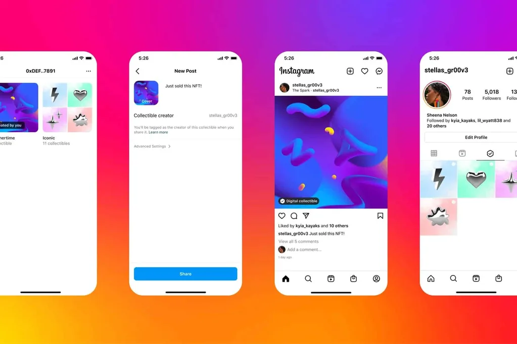 Instagram NFT’lerin platformda gösterimini test etmeye başladı