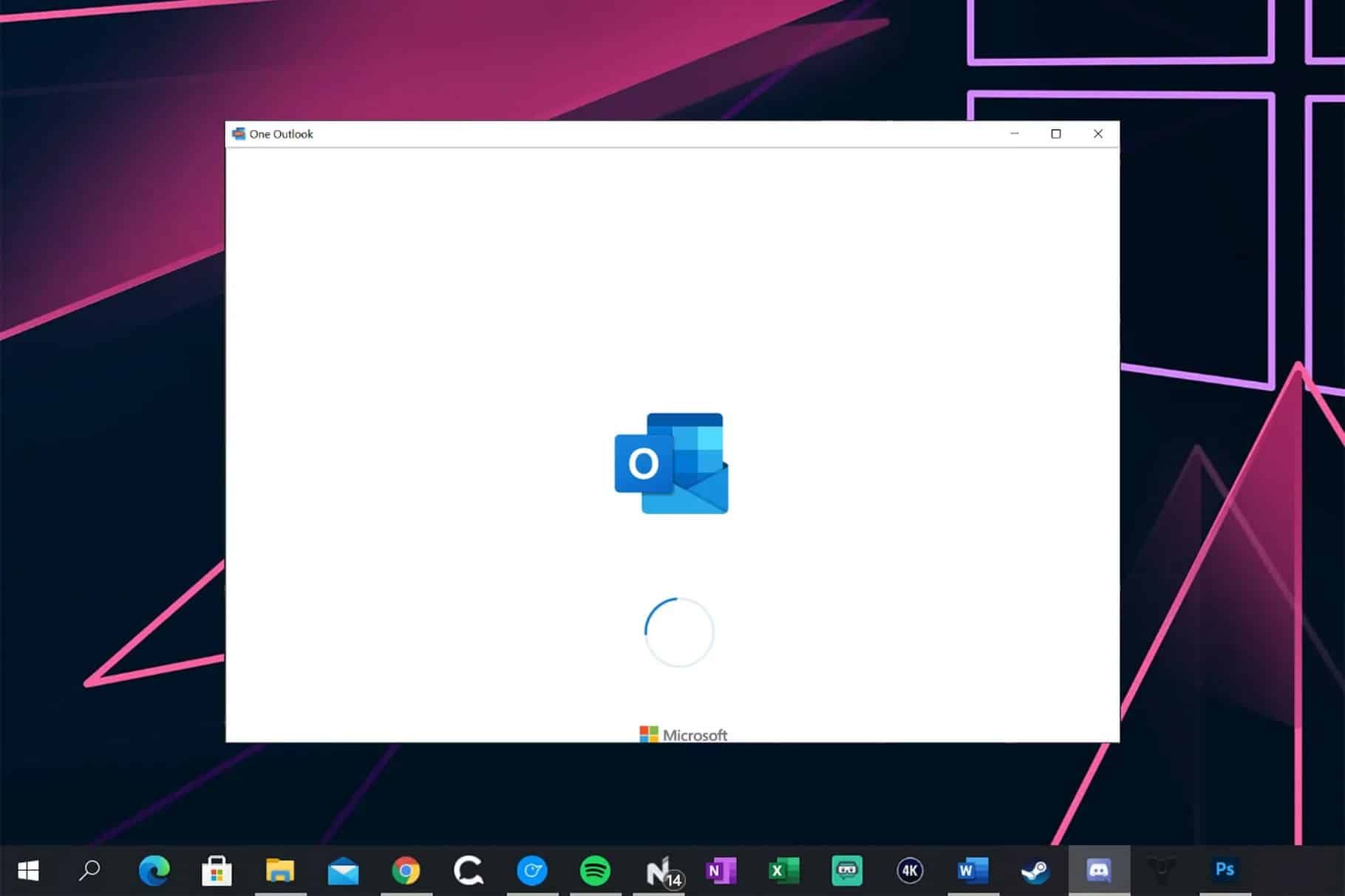 microsoft one outlook