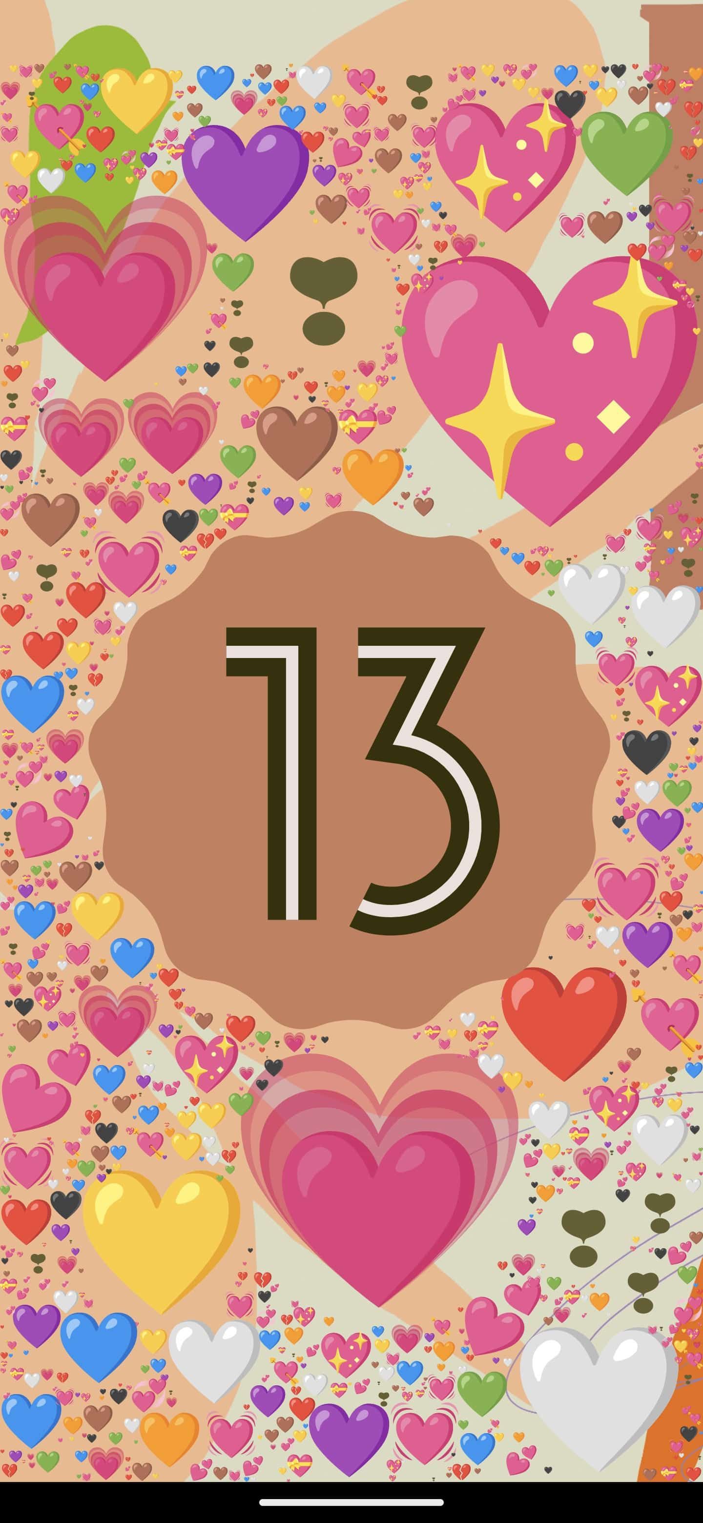 Android 13 sürpriz yumurtası tam bir emoji şenliği