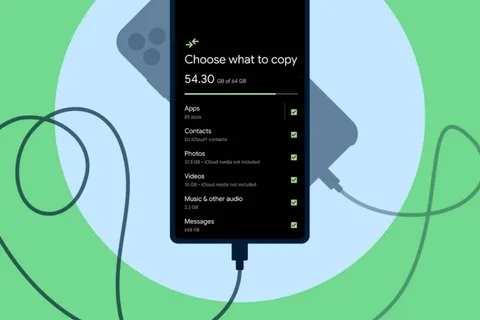 Android’e Geç uygulaması şimdi tüm Android 12 telefonları destekliyor