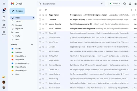 Gmail’ın yenilenmiş kullanıcı arayüzü daha fazla kullanıcıya açılıyor