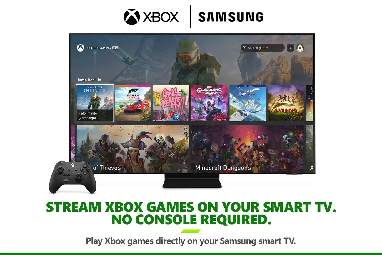 Xbox TV uygulaması ile Samsung TV’lere bulut oyun deneyimi bu ayın sonunda geliyor