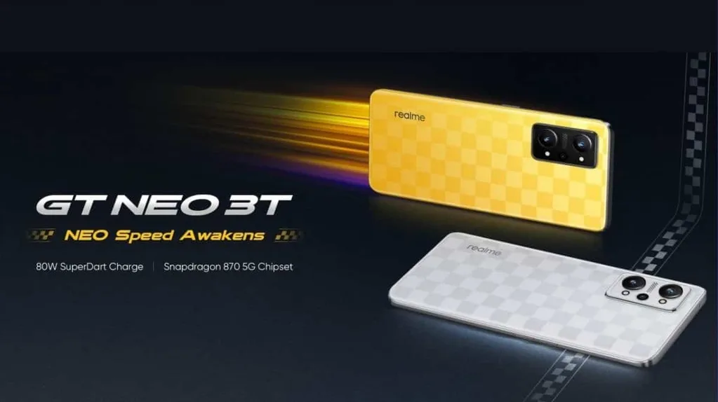 Realme GT Neo 3T tanıtıldı: Snapdragon 870 işlemci, 64 MP ana kamera