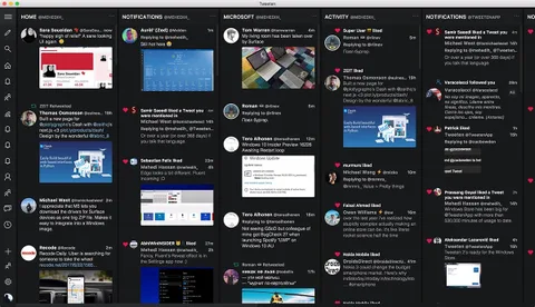 TweetDeck Mac uygulamasına alternatif arayanlar için Tweeten çözüm olabilir