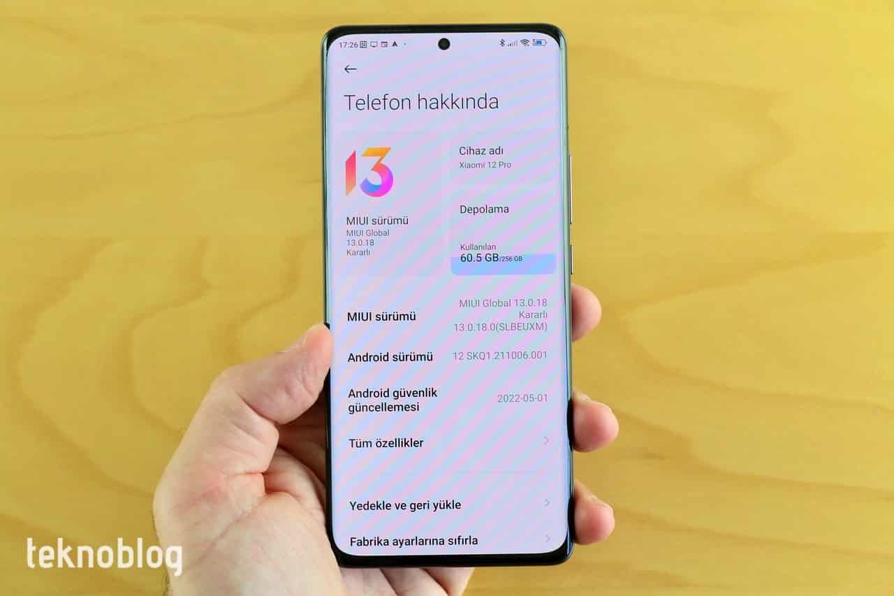 xiaomi 12 pro inceleme