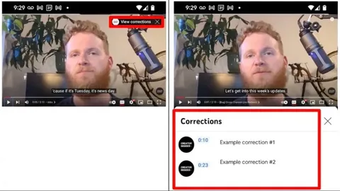 YouTube videolardaki hataları düzeltmeyi kolaylaştırıyor