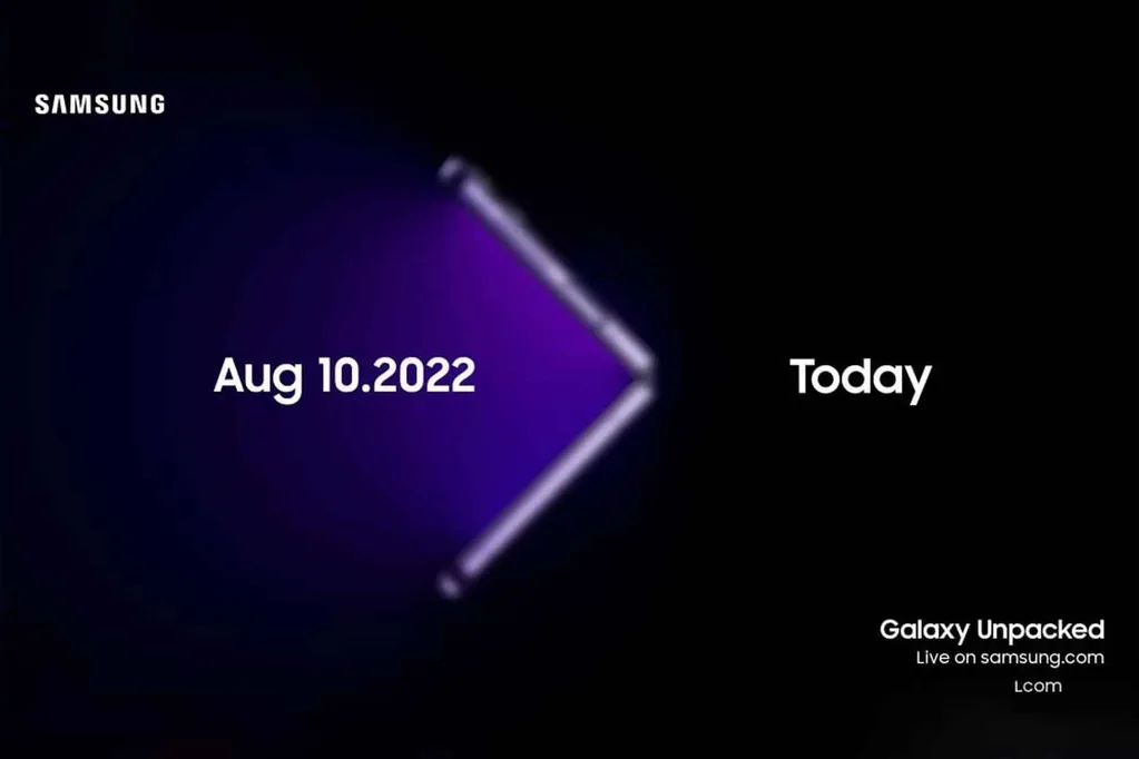 Samsung’un en yeni katlanabilir telefonlarının tanıtımı için 10 Ağustos işareti