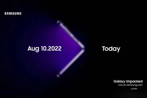 Samsung’un en yeni katlanabilir telefonlarının tanıtımı için 10 Ağustos işareti