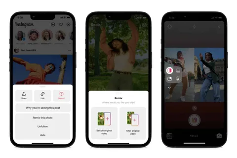 Instagram paylaşılan fotoğrafları Reels videoları için remikslemeye açıyor