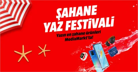 MediaMarkt Şahane Yaz Festivali kampanyasında dikkat çekici ürünler var