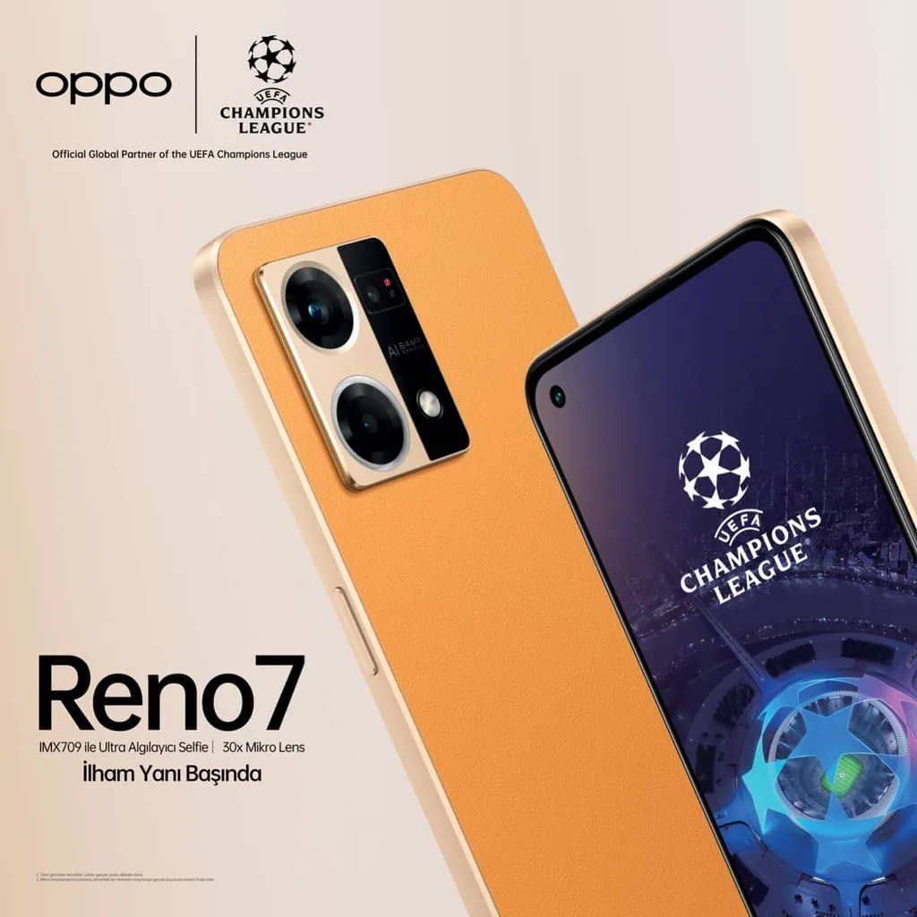 Oppo UEFA Şampiyonlar Ligi’ne sponsor oldu