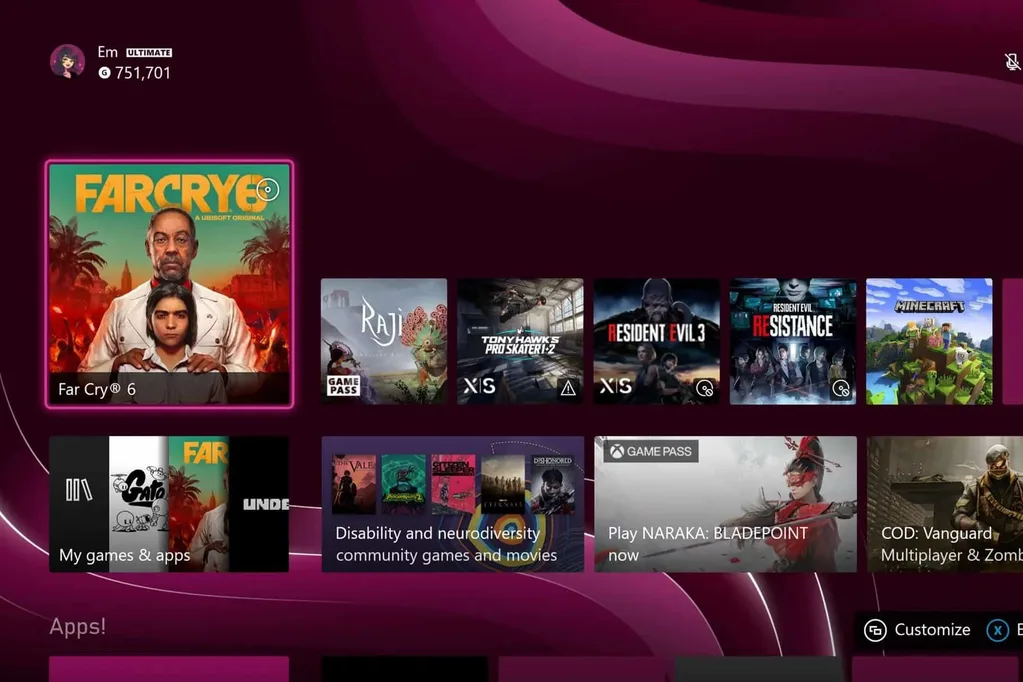 Xbox oyun arşivinizde hangi oyunları oynayabileceğinizi daha rahat görebilirsiniz