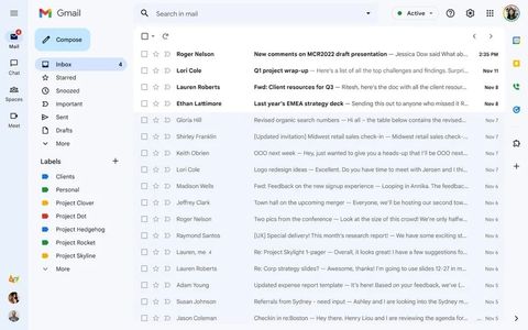 yeni gmail tasarımı