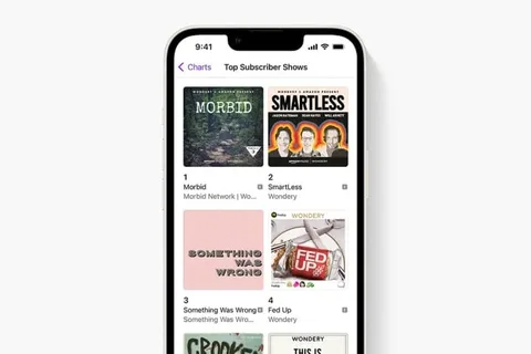 Apple Podcasts uygulamasında ücretli içeriklerin keşfini kolaylaştırıyor