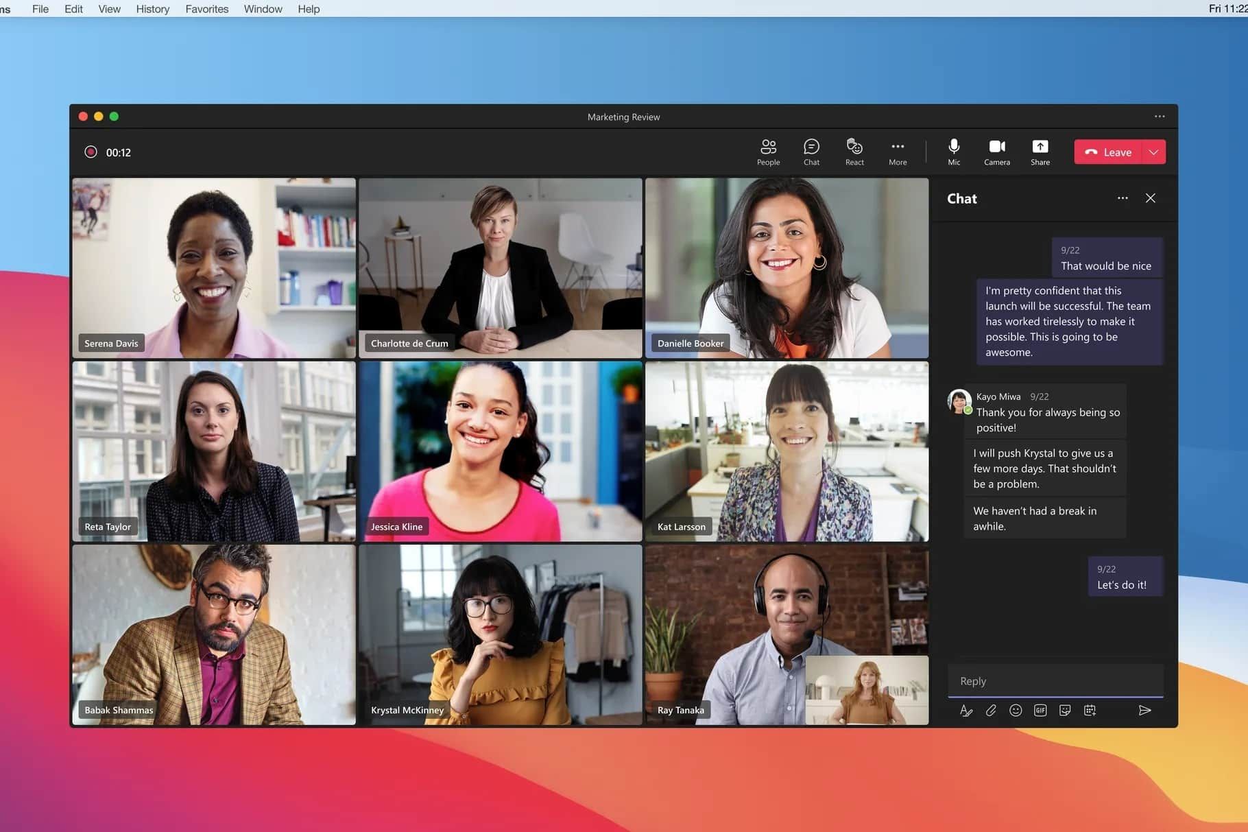 microsoft teams mac