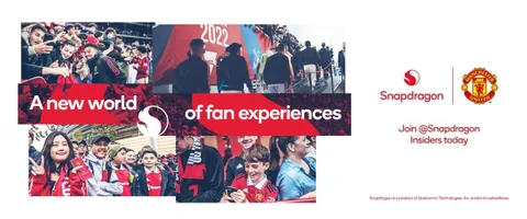Qualcomm ve Manchester United güçlerini birleştiriyor