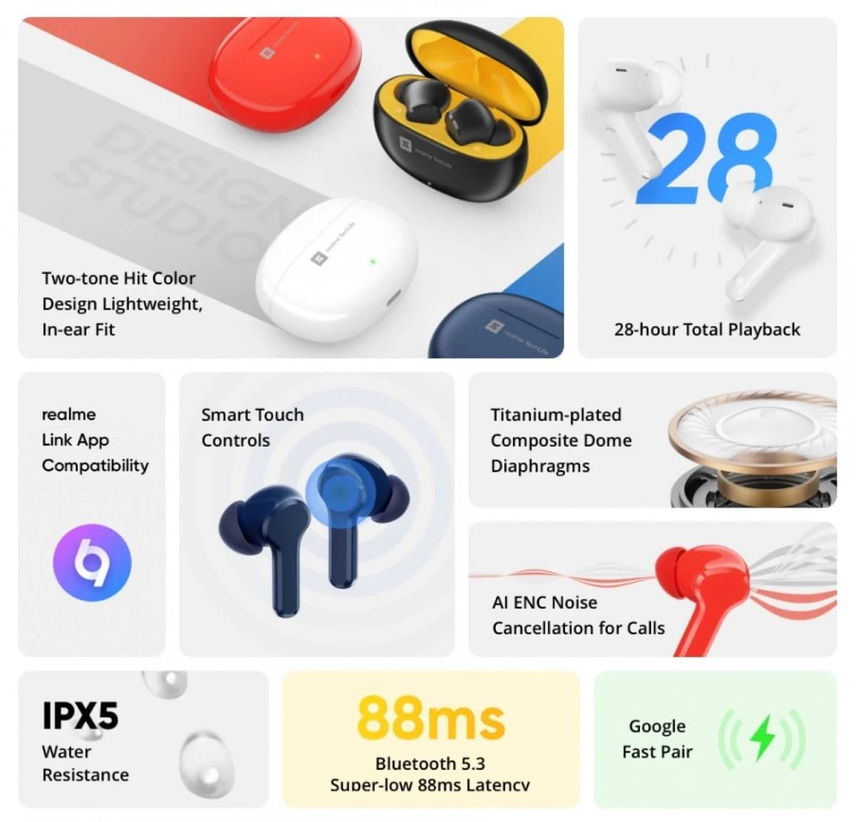 realme buds t100