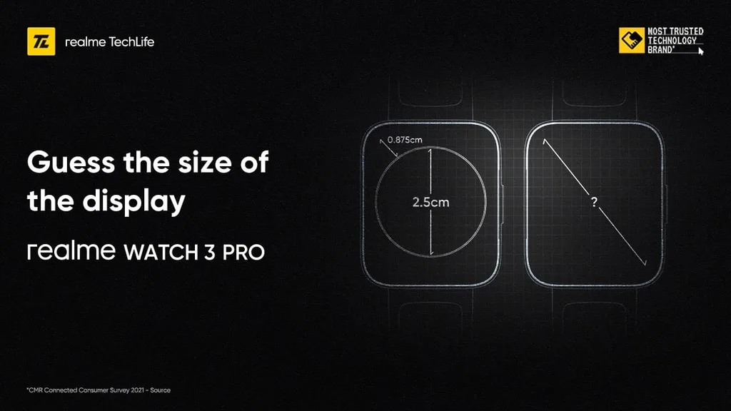 Realme Watch 3 Pro’nun tanıtım tarihi belli oldu