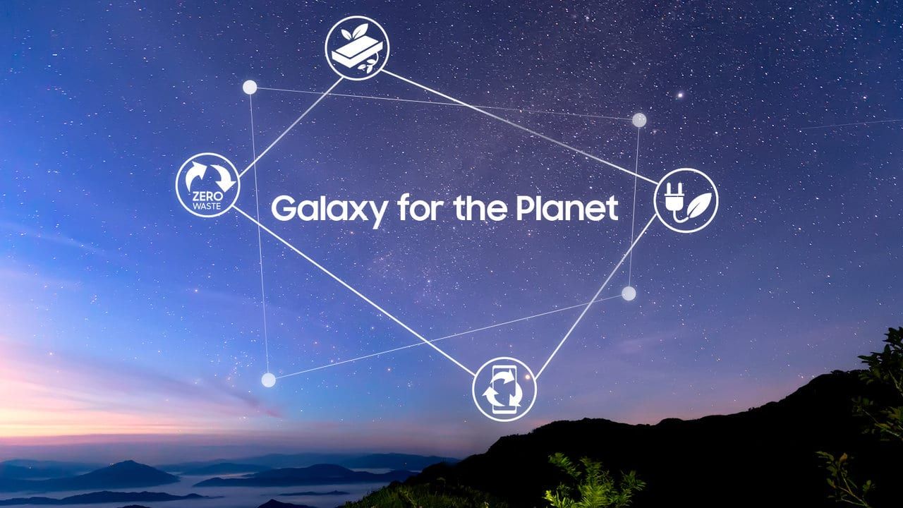 samsung galaxy for the planet