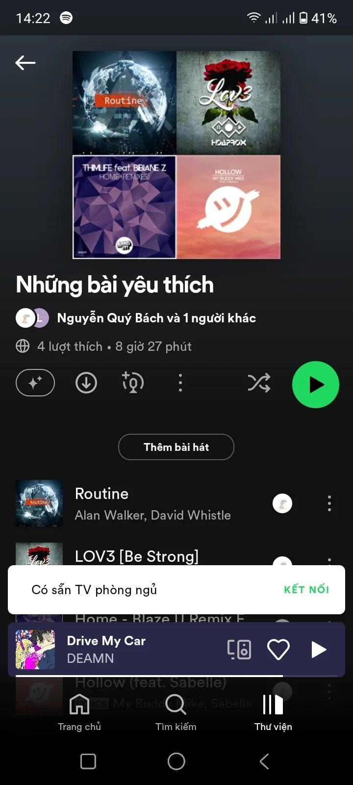spotify sesli reaksiyon
