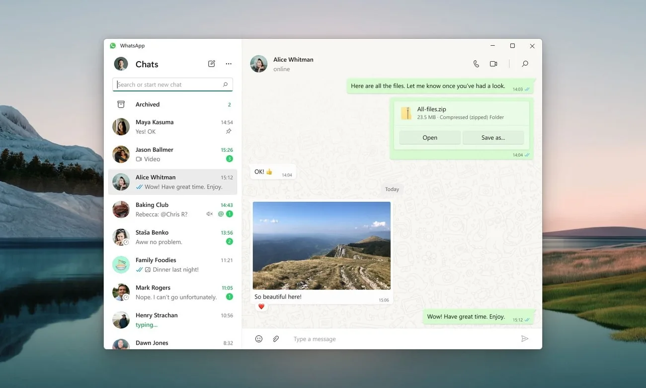 WhatsApp Windows uygulaması artık telefonsuz çalışıyor