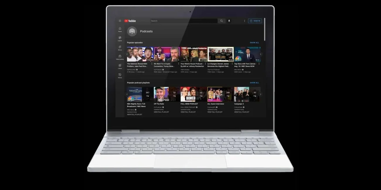 YouTube yeni sayfasıyla podcast bulmaya yardımcı olacak