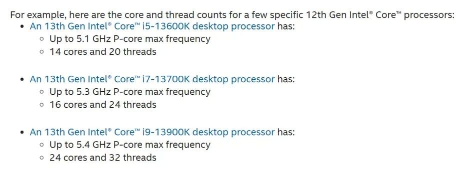 13. nesil Intel