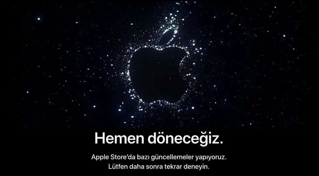 Apple etkinliği öncesinde online mağaza yine geçici olarak kapandı