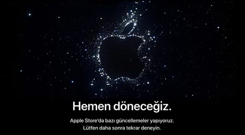 Apple etkinliği öncesinde online mağaza yine geçici olarak kapandı