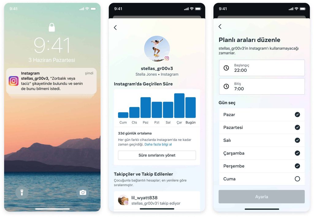 instagram aile merkezi