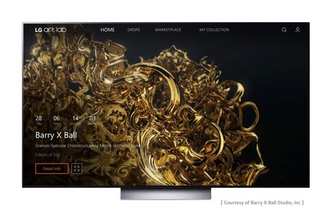 lg tv nft