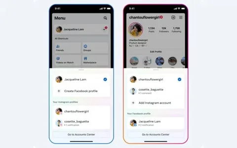 Meta Facebook ve Instagram arasında geçişi kolaylaştırıyor