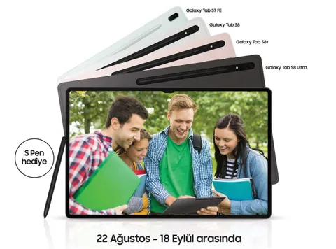 Okula dönüş öncesi Samsung Galaxy tablet kampanyasında Buds 2 fırsatı var