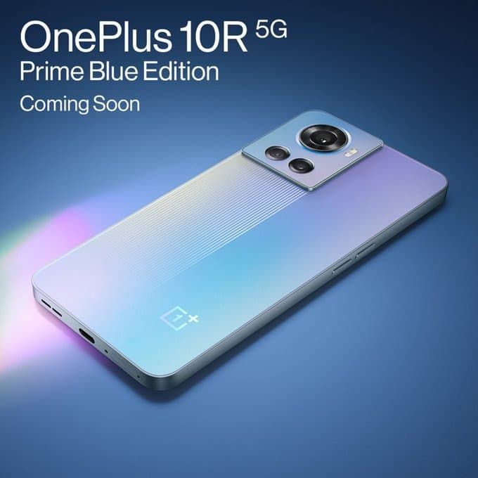 oneplus 10r prime blue edition
