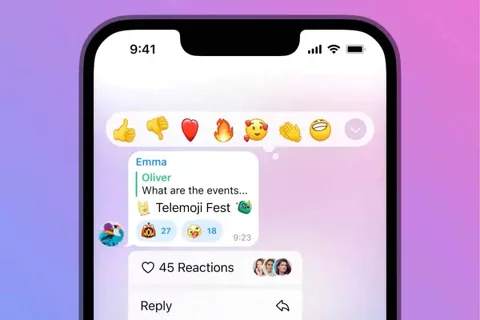 Telegram kullanıcılarına emoji durum güncellemeleri ve diğer yenilikler