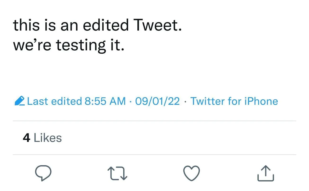 Twitter’dan tweet düzenleme özelliği için yeni paylaşım