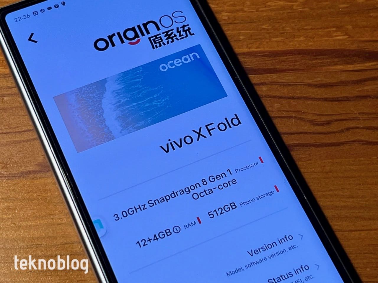 vivo x fold ön inceleme