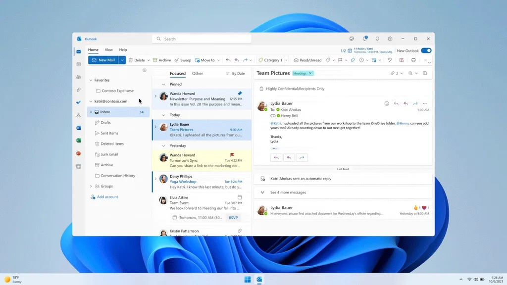 windows outlook