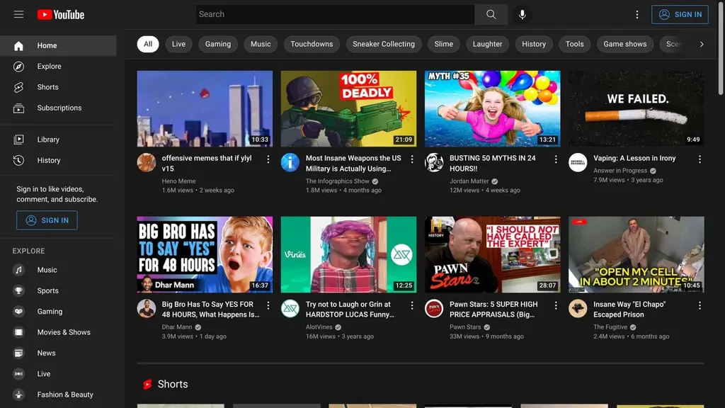 YouTube ana sayfa tasarımında değişikliğe gidiyor