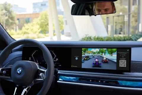 BMW araç içi bilgi ve eğlence sistemlerine oyun ekliyor