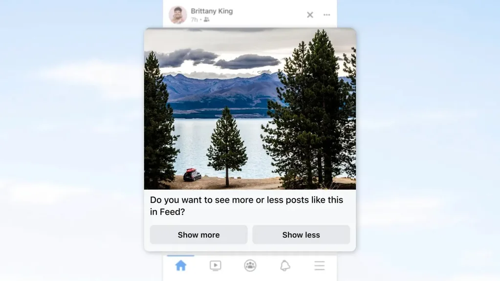 Facebook kullanıcılarının görecekleri içeriklere karar vermesini kolaylaştırıyor
