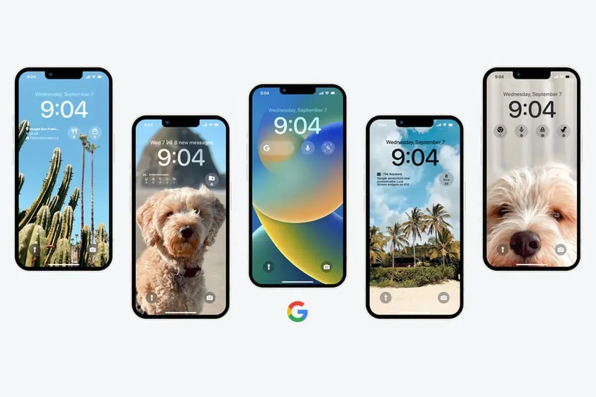 Google iOS 16’ya özel kilitli ekran araç takımlarını sunmaya başladı