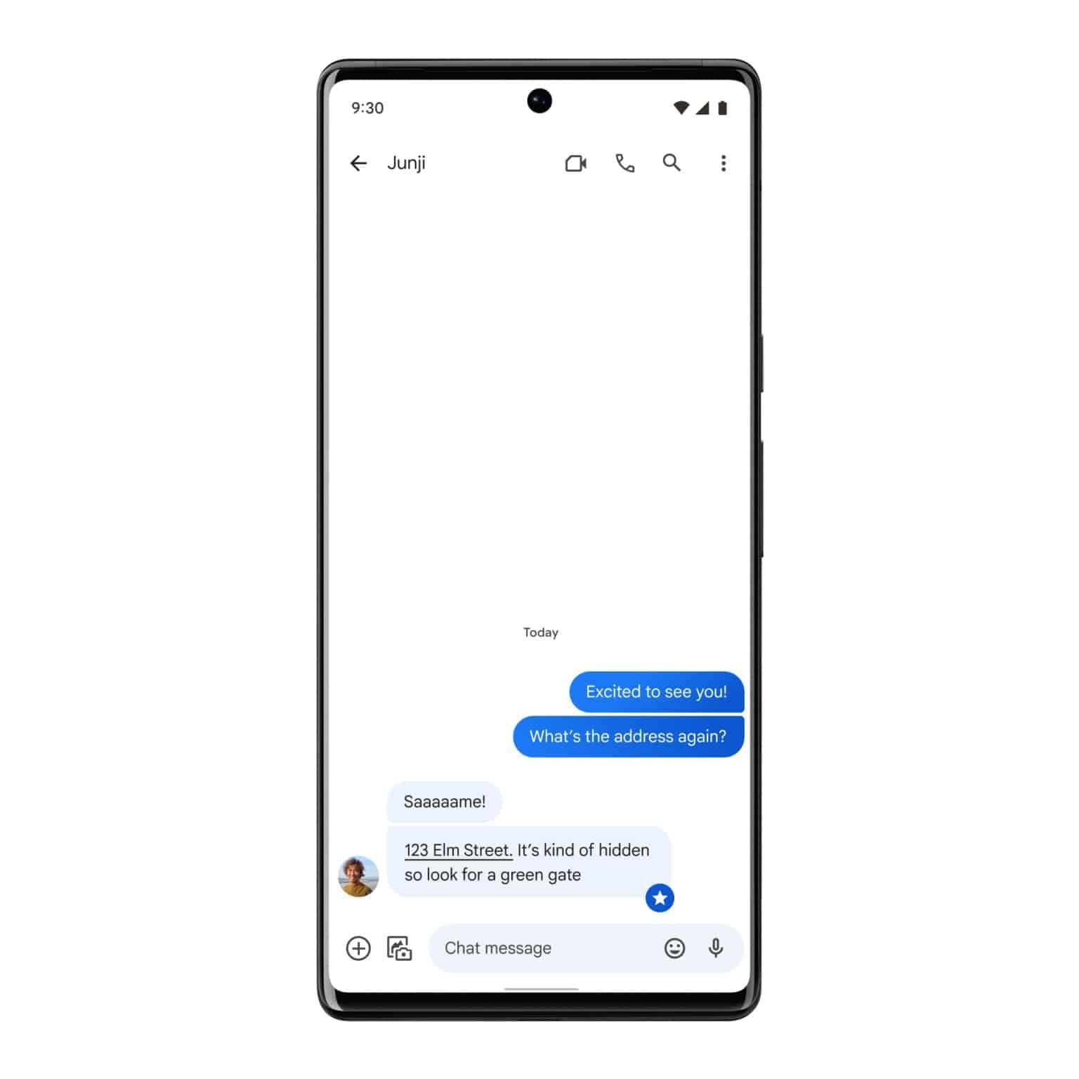 google mesajlar