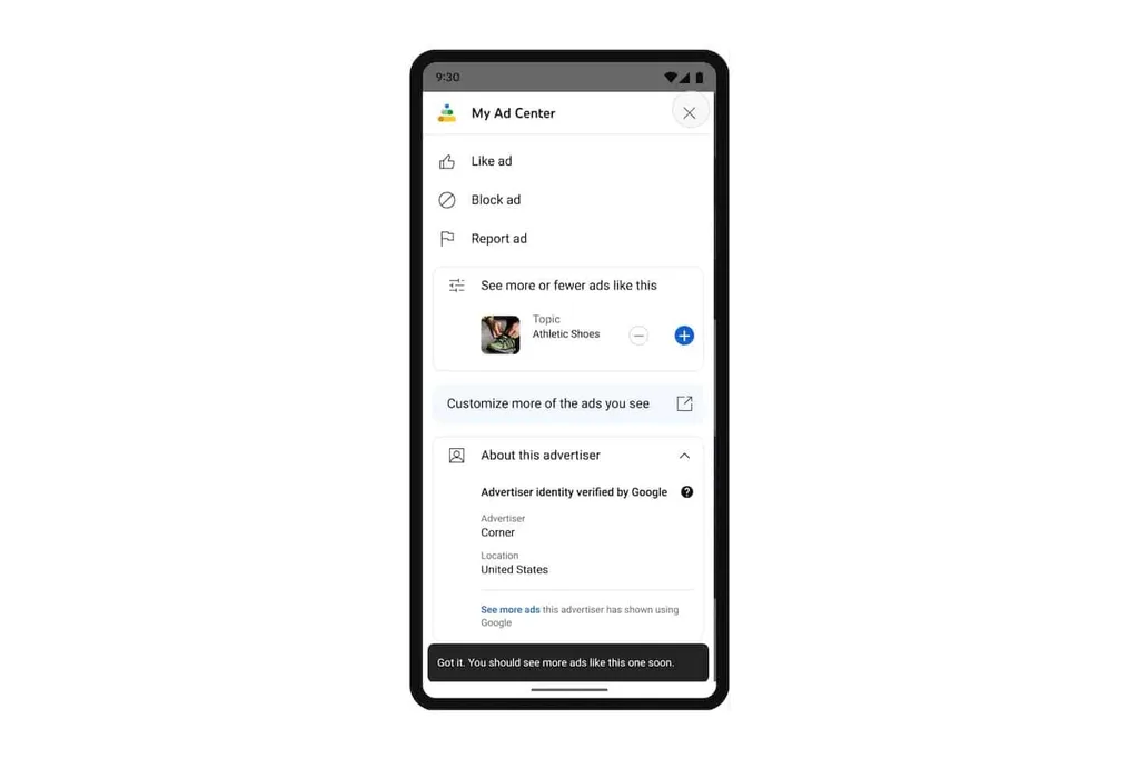 Google reklamların kontrolünü tek bir yerde birleştirecek Reklam Merkezim’i kullanıma sunuyor