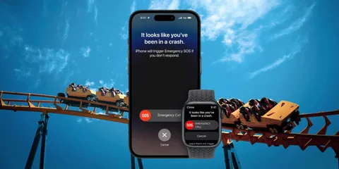 iPhone 14’ün Trafik Kazası Algılama özelliği lunapark trenlerinde çalışıyor