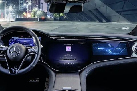 mercedes apple music uzamsal ses